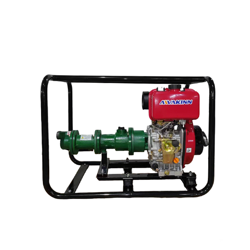 AWAKINN Diesel Iron Pump Powered by 173F Diesel Engine